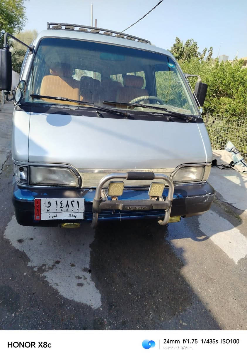 سلام عليكم كيه بسته للبيع مديل 94 سنويه 28 تخم تاير كير محرك كفاله شواصي خير من الله مكفولات دوشمه جديده مصفره هيه ومرور لسياره كامله مابيه اينقص مكان ديالى بلدروز لسعر 48 وبيه مجال ***********

