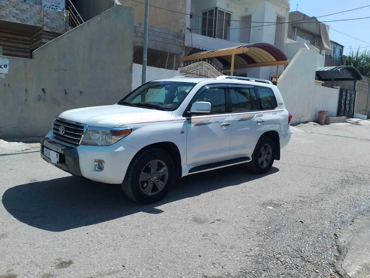 تویۆتالاندگرۆز2008
شکلی کرایتە2014
٦ پستن
سەنەوی ڕێگاوبان 2031
بەناوخۆمە شوتەبەرز بوەکرایتە شوتەنزم لۆیە
جاملغی پشەوەی کۆڕایە
باقی هیچی نیە نەلێدران نەسبوغ سەیارەکەپرسیاری ناوێ هەموشتی بیلادوبەشەرت وەک شەریکەماوە 155ڕۆیشتوە
سعری 278$ هەولێر
ژ.م(***********) واتسئاپ
‏V  M  W  لەسەرە
