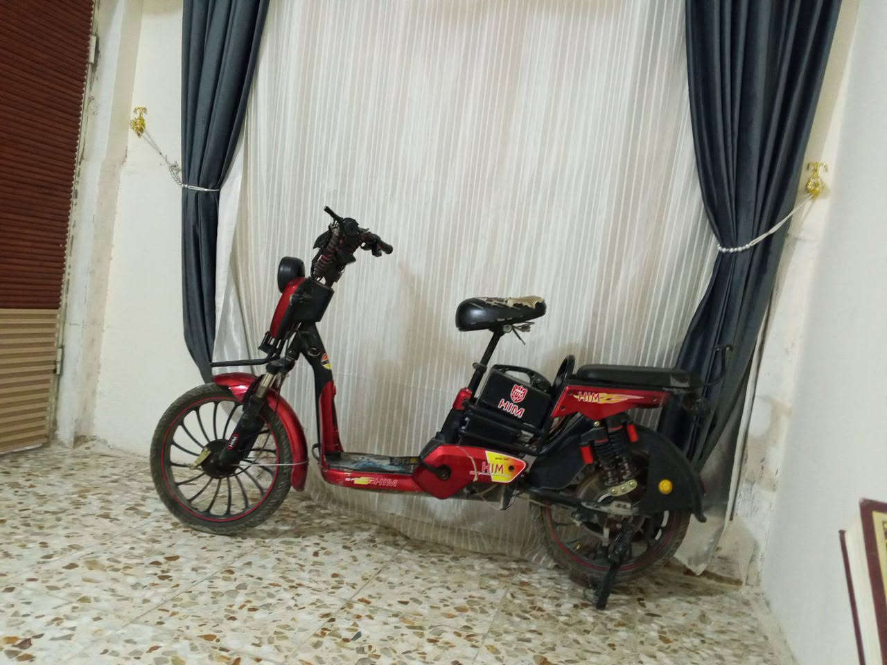 دراجه شحن • ٤ بطاريات • حله شارع ١٠٠