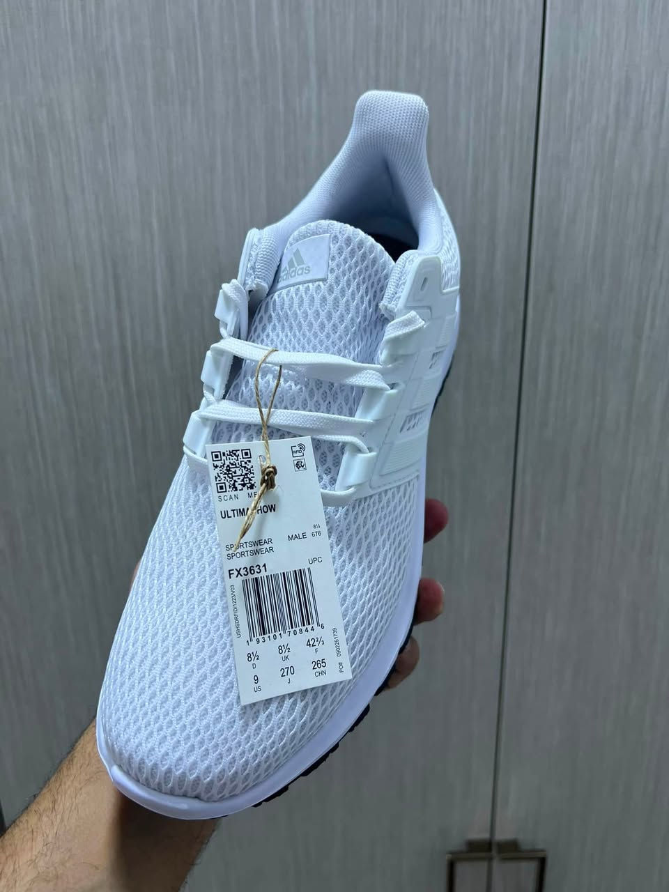 � للبيع – Adidas Ultimashow 🔥

👟 أصلي 100% وكالة
📦 جديد بالكارتون
🎨 اللون: كحلي مع أبيض
📏 المقاس: 42 

✅ مريح جدًا بفضل تقنية Cloudfoam
✅ مناسب للمشي والاستخدام اليومي
✅ تصميم أنيق وخفيف

💰 السعر: 150 ألف دينار عراقي

📩 للاستفسار خاص او واتس اب
***********
