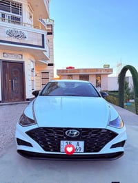 سياره للبيع  سوناته 2020 فول موصفات  رقم انبار دولي وارد امريكي  حادثه...