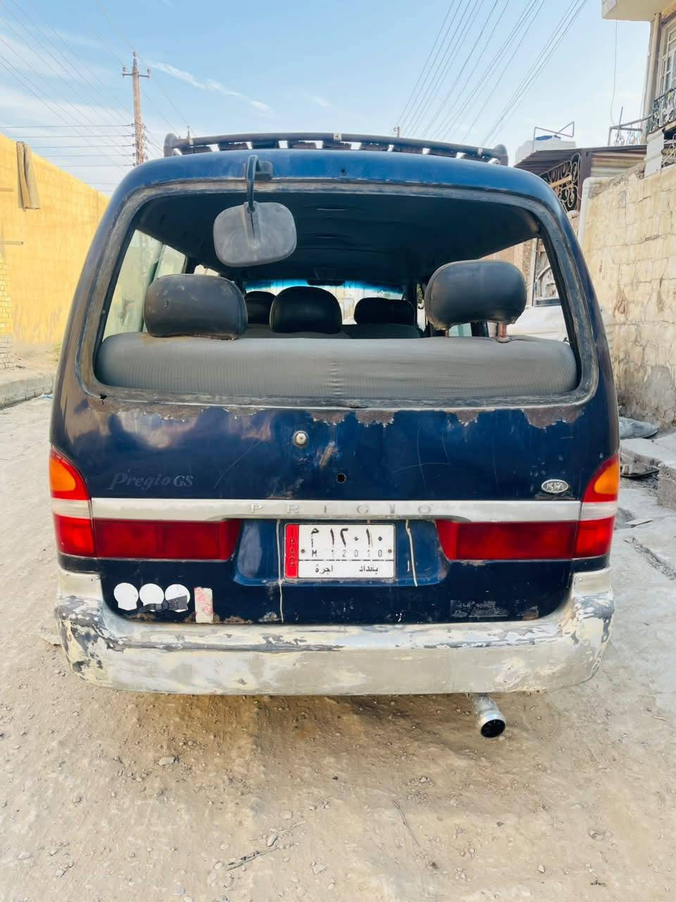 السلام عليكم كيا بريجو موديل 1996 مكينه 3000 نضيفه كير وكسل نضيف خير من الله نقص جام خلفي وتعمير جديد بس رقم سياره بغداد الماني تحويل مباشر مصفر السعر 37 ***********
