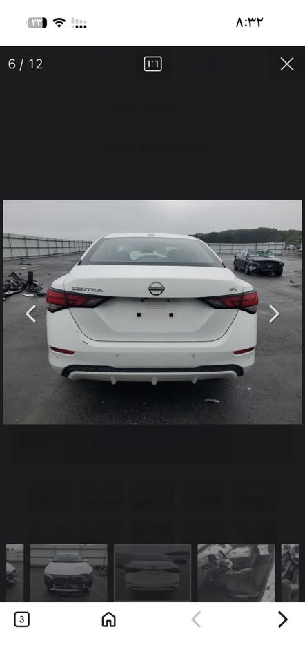 Nissan sentra 2024 SV 
الظرر فقط البولند بدون دواخل شرط ايرباك ستيرن سستم ماشيه 32mill السياره كلو شرط الفحص بيه تعديل صغير باب السايق السعر 136$ مكان عقره 
*********** واتساب
