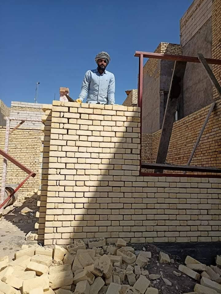 أبو سجاد • أعمال بناء • داخل الناصرية