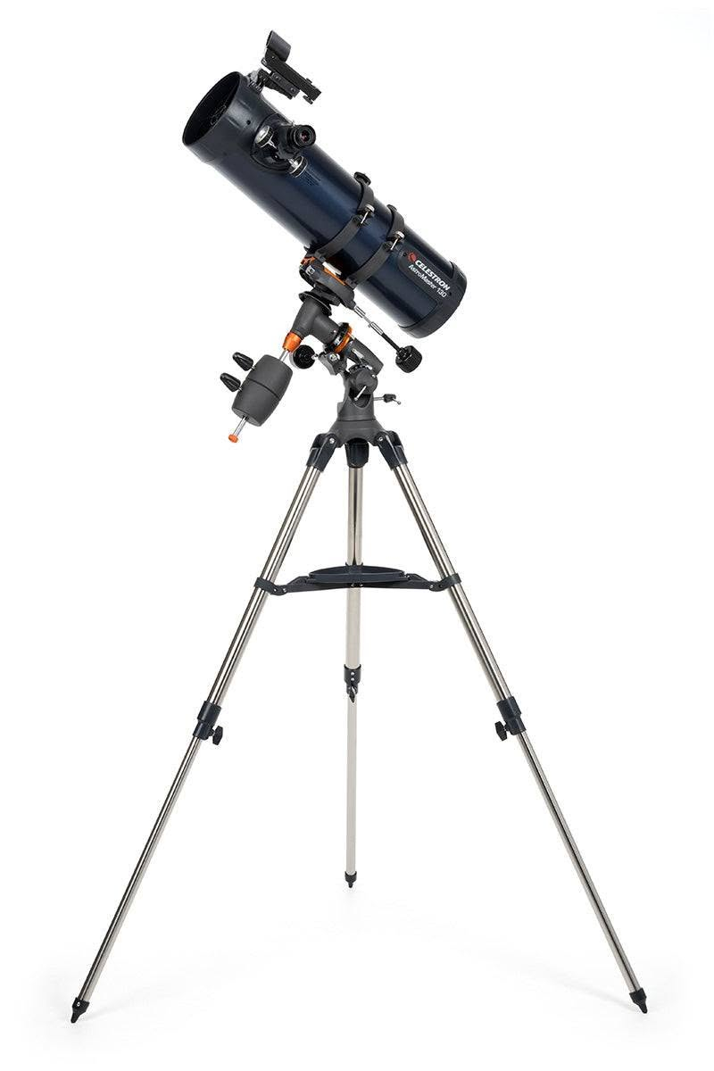 السلام عليكم 
تلسكوب Celestron AstroMaster 130EQ 
كامل ملحقات
 بالأضافة الى كاميرا فلكيه تنربط على الحاسبة وايضا على الهاتف 
+ Motor Drive جهاز توجيه تلقائي 
جميع الملحقات موضحه بالصور 
السعر ٤٠٠ الف 
***********

