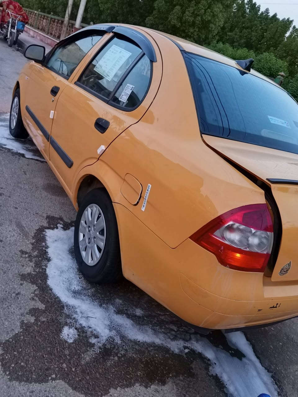 طيبه 2015 جاهزه كير محرك لاضربه لا تبديل لا صبغ رقم بغداد سنويه جديده مصفره هيئه وغرامات كهربائيات كلها شغاله السعر  43 وبيها مجال.  
*********** مكانها واسط كوت
