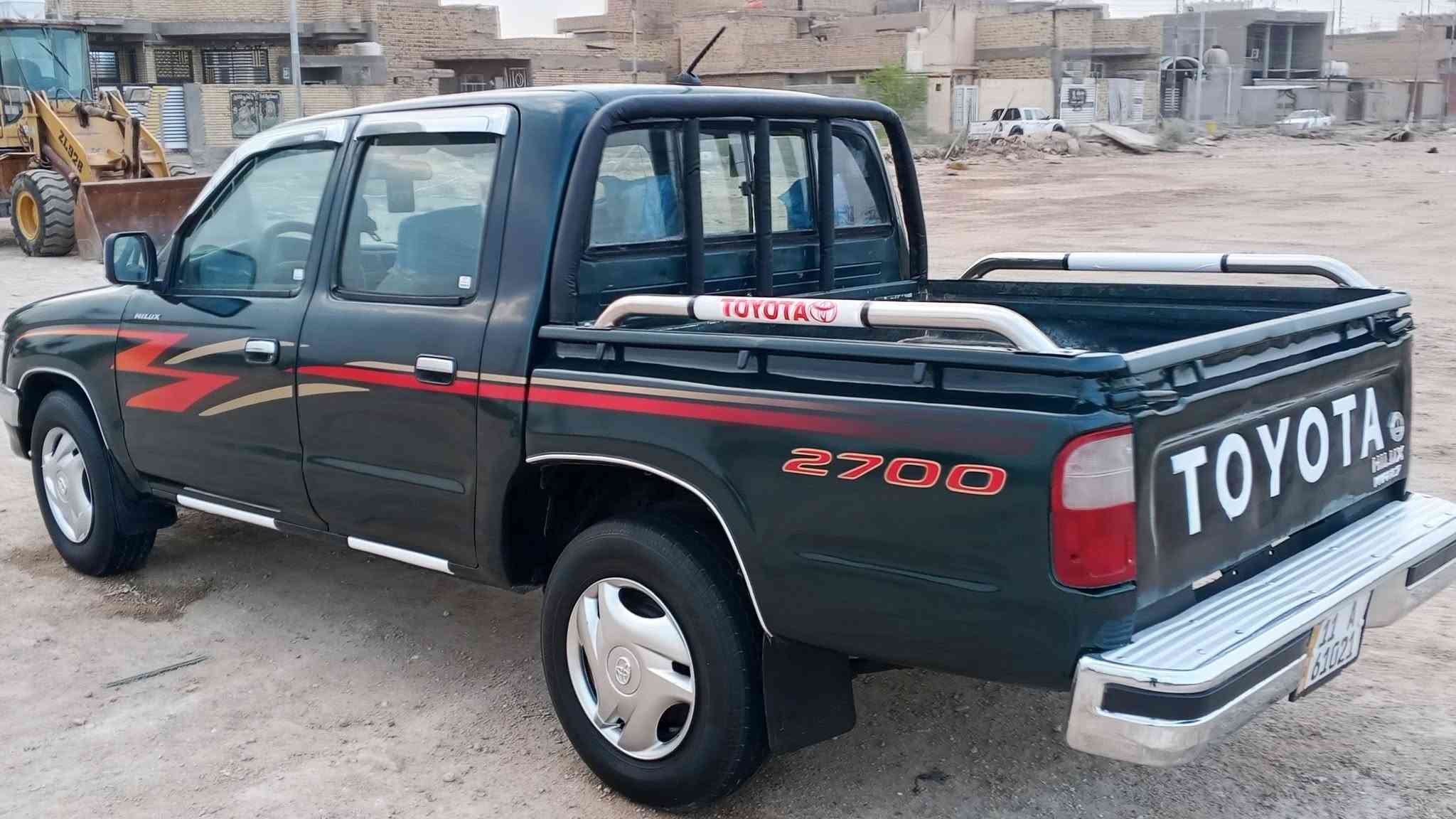 للبيع بيكم تيوتا موديل 99 رقم بغداد الدولي سنويه جديدة لغايه 2031 محرك بخاخ كير حداديه كهربيات دوشمه كله جاهزة سعره 70 ورقة وبيه مجال مكان الناصرية الرفاعي مكلف بلنشر ***********
