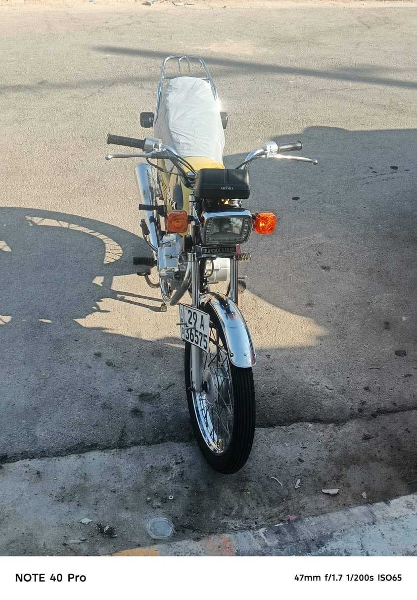 دراجه ارشه أربعة كير موديل 2023 مكفوله رقم وسنويه تحويل واسط نعمانيه *********** السعر مليون ومائه وخمسون
