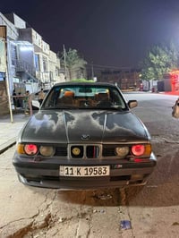 BMW535i 1991 وارد يابان  رقم بغداد انكليزي جديد وهزه جديده شرط التحويل...