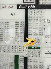 قطعه ارض الطوبه والنخيله النفط ركن شارع ٣٠م بطحيه واجهه ٢٠م  ع حديقه م...