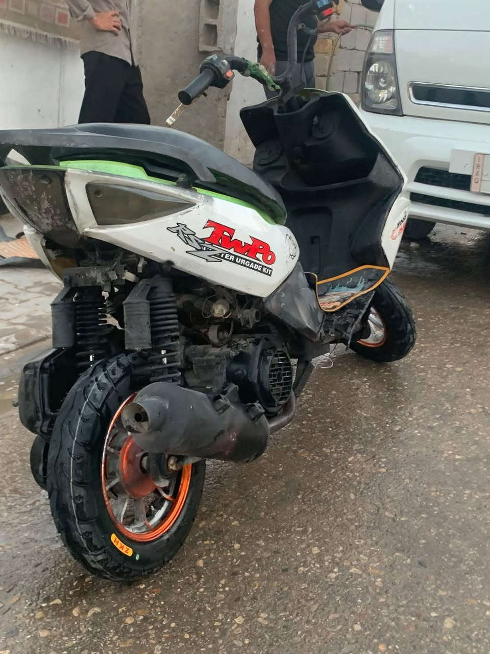للبيع ماكس مضلع
دراجه تخبل صالنصه رياضي 

ودبلات رياضي

كلشي شغال بيه 

سلف هندر هورن اشاير

بصمه تشغيل عن بعد

وقفل دراجه

دبل اشاره

تايرات جدد ماصارلهن يومين

وياله رياضي

بريك رياضي

كابريتر جديد 

ماعايزه الدراجه

ب 300 بيه مجال بسيط

***********
