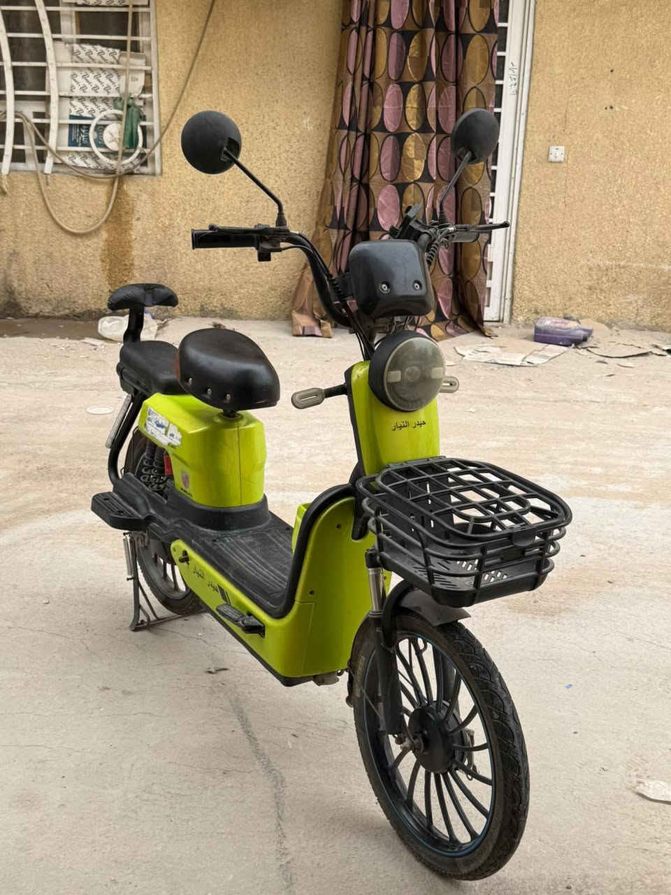 دراجة شحن • نظيفة • بطارية ناقصة