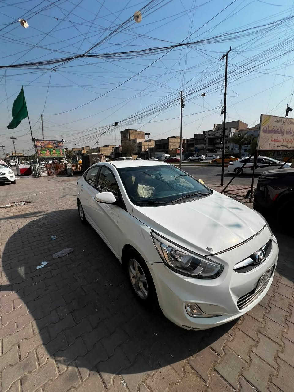 اكسنت ٢٠١٥ خليجي للبيع
ماشية ١٤٠ 

محرك ١٦٠٠ مجفت قبل ايام 

بيها صبغ اكثر من مكان ابيع حزام 

عدي الها دعامية امامي وخلفي وبطاين هدية ويه السيارة ممشدودات وهمين فريز جديد مستخدم فتره بسيطة 

مدينة الكيارة تقاطع السفارة ***********

بس العصر موجود 

٦٥ ورقة وتحويل ثاني يوم
