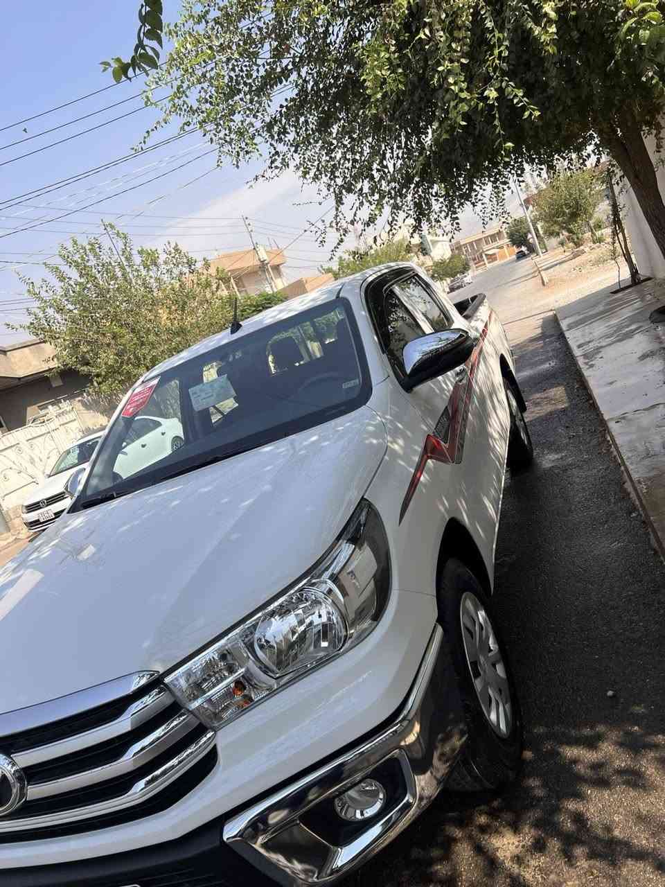 تۆیۆتا هایلۆکس بۆ فڕۆشتن سەیارەکە2025 تەنها8هەزار ڕۆیشتووە سەیارەکە هیجی پێوەنیە ساخە ڕەقەم سلێمانیە بۆسعری سەیارە ڕەقەم تەلەفون ***********

