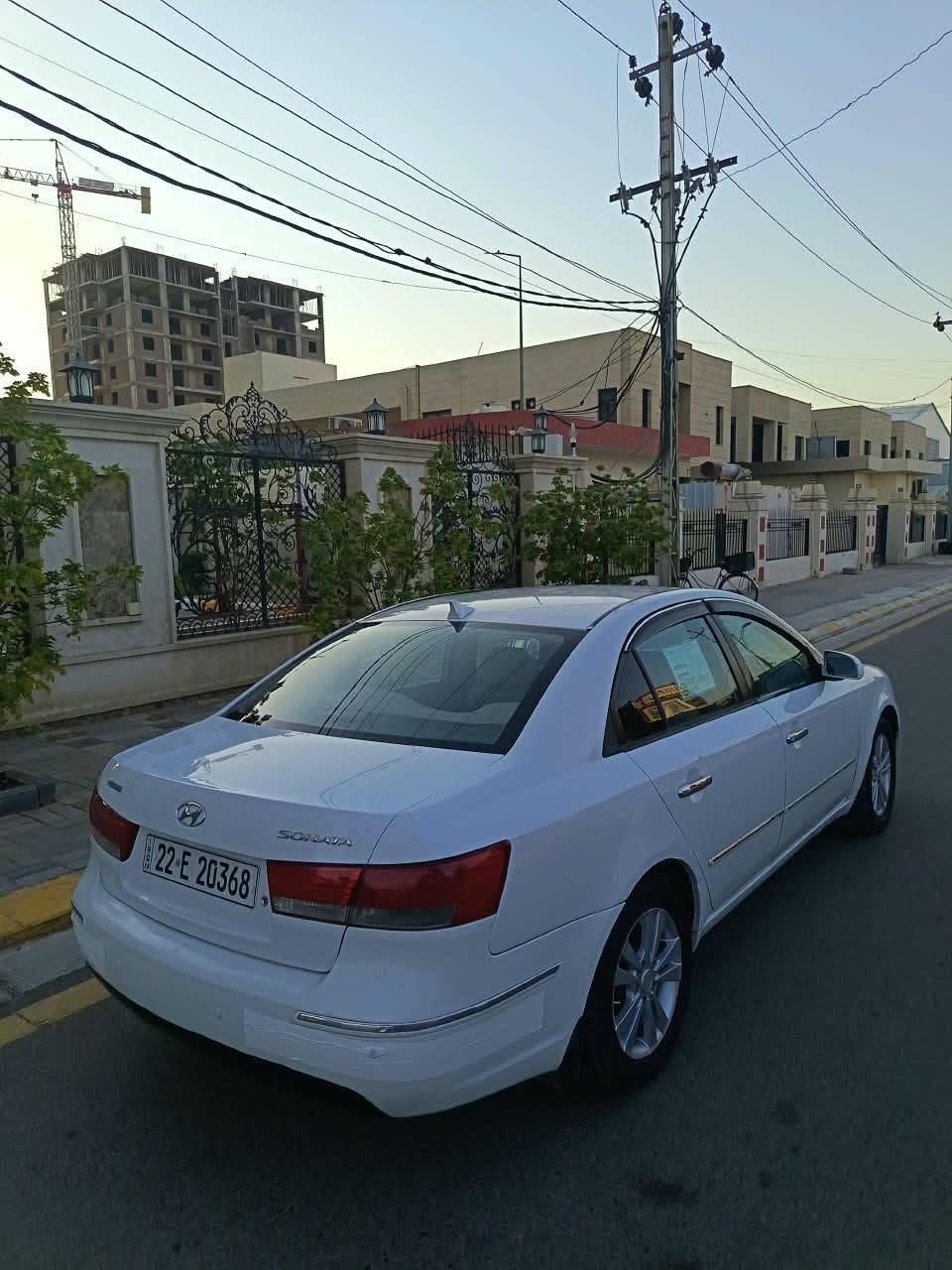 السلام عليكم سوناتا خليجي 2009 رقم اربيل تحويل ثاني يوم مكينه 2400 دوش لا تبخير ولا تنقيص كيرها جديد صدر خلفي امامي جديد تبريد شغال ثلج بيها حادث جاملع مع البنيد  ومصبوغه احزام السياره صور السونار مرفقه بالمنشور السعر  ٩٣ بيها مجال للشراي مكاني الفلوجه بيع فقط ***********
