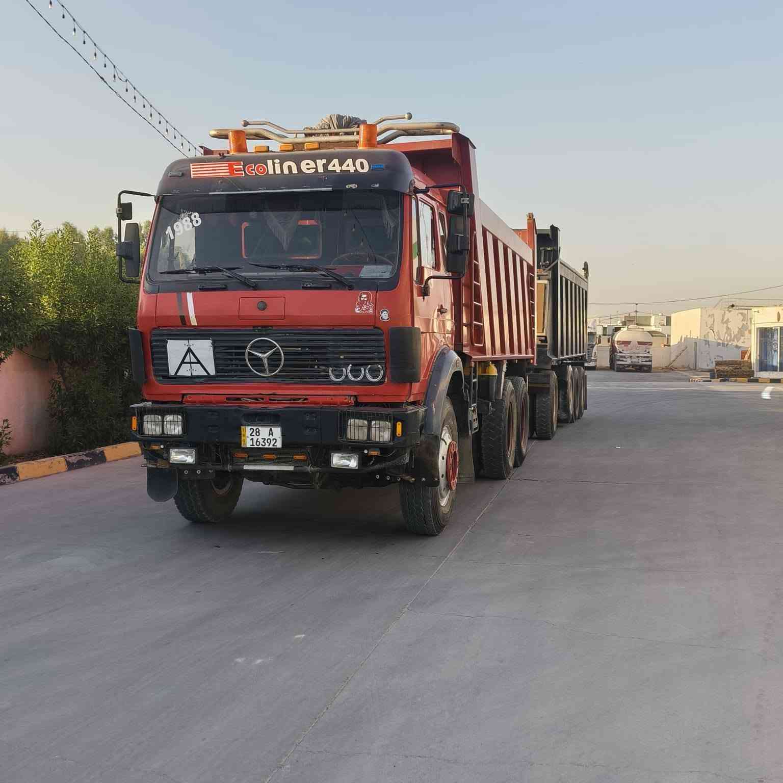 ياالله اثنه قماره وربع للبيع موديل 88 مكينه 35 مجموعه جي اف كير 160 بدي تسكام جديد 3لوحات قاطره تخم تاير ارقام انكليزي  ومقطوره تبريد ثلج مكفوله شراي يتصل ‏‪*********** مكاني نجف

