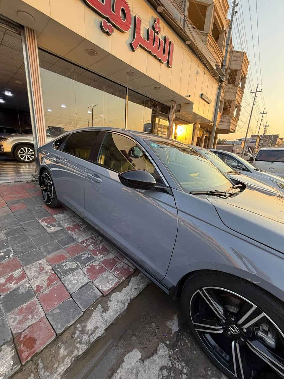 اكورد سبورت موديل 23 رقم بغداد مكفوله من صبغ بيه بارد فقط ضرر من امريكا مرفق مع المنشور  مكان الفلوجه السعر ع رقم ***********  مراوس حسب القناعه

نص مكتوب في الصور:
- ٦:٠٤ م