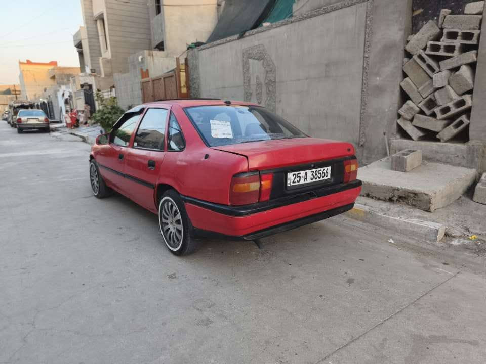 اوبل فكترا 16 قايش عريض موديل 91 محرك كير تايرات صدر خير من الله صبغ حزام رقم كركوك شرط التحويل السنوية لحد 2030 السعر 35 وبيها مجال الرقم ***********
