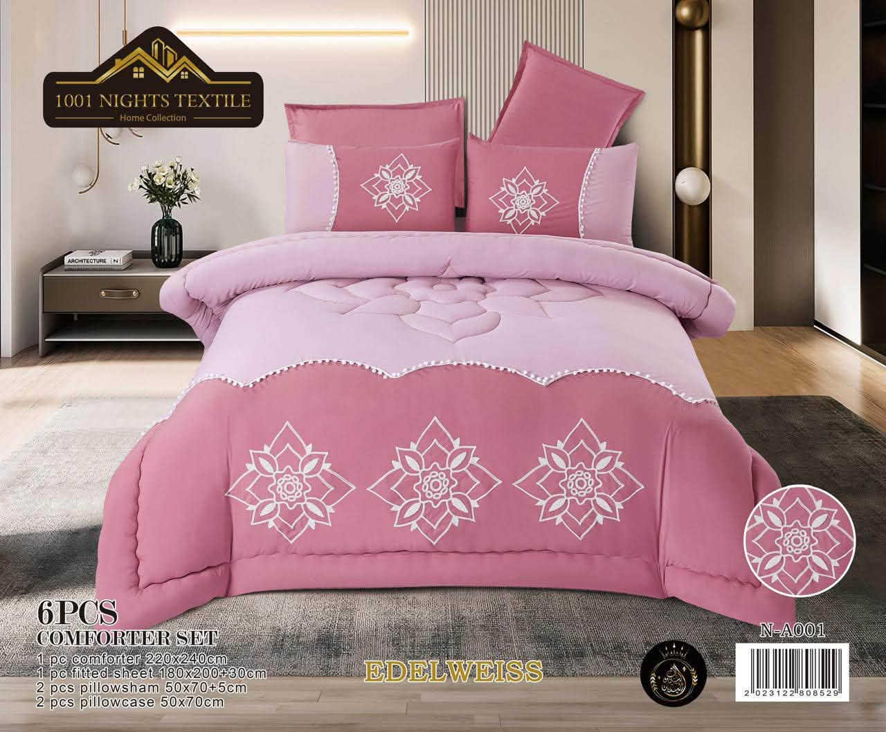 توفر لحاف نفرين قطني تطريز درجه اولى ✅
محتوى 6 قطع😍
 
#القياس 
لحاف 220*240
شرشف 180*200+30
مخاد عدد 4 50*70

♦️#الكمية_محدودة_جداً
…………………………………………………
‏ ‎ملاحظة/ ضمان لحقوق زبائننا  التاكد من الالوان و نوع الخامه عند الاستلام  و اذا كانت مخالفة للمواصفات المعروضة من حق زبائننا الكرام رفض المنتج و عدم  استلام الطلب 🤍🌹

العنوان / الديوانية/الحمزة/شارع الهوى/بالفرع المجاور لكوزمتك حامد دايم🌷

🚕🚕 توجد خدمة توصيل بغداد 
و جميع المحافظات 🚕🚕

للحجز والاستفسار مراسلة صفحاتنا على الفيسبوك والانستا وايضاً على تطبيق الواتساب  او الاتصال ***********📞
