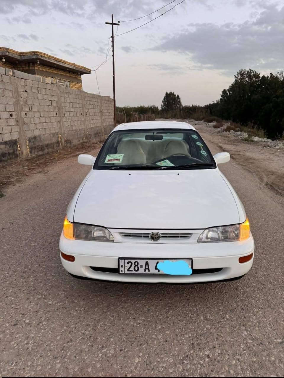 كورلا 92 كير جديد مكينه لاتنقيص ولا تبخير 1600 تبريد شغال
سياره صبغ عام مكفول من العيب الشرعي ولاصوليات وكص وضربه القويه سعرها ب63 بيها مجال معقول
سياره بسمي تريد مداور تريد وكاله 
خوان لمايعجبه سعر لا يخابر
مكان ناصريه ***********
