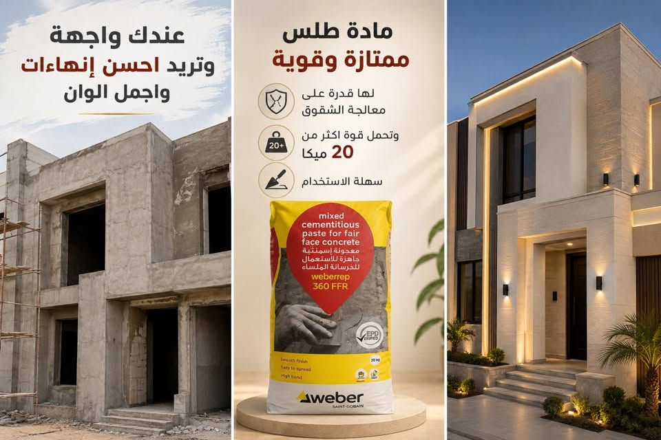 هل تبحث عن الجودة والدقة في كل تفاصيل مشروعك؟ 🏗️✨

في كيمياء البناء، نجمع بين الخبرة الهندسية المتقدمة وأحدث حلول مواد البناء وعوازل الرطوبة لنضمن لك أساسات متينة تدوم طويلاً. سواء كنت تبدأ مشروعاً جديداً أو تحتاج إلى استشارة هندسية احترافية وإدارة شاملة، فريقنا جاهز لمساعدتك في تحقيق رؤيتك بأعلى معايير الجودة.
📍 العنوان: بغداد، شارع الدولعي
🕒 أوقات العمل: طوال أيام الأسبوع (من السبت إلى الخميس)

 تواصل معنا اليوم ودعنا نبني المستقبل معاً! 🛠️
 #كيمياء_البناء #مواد_بناء #استشارات_هندسية #عوازل_رطوبة #إدارة_مشاريع #بغداد #مقاولات_بغداد #شارع_الدولعي

نص مكتوب في الصور:
- GC Construction Chemistry
- كيمياء البناء
- شريكك الموثوق لمستقبل مستدام
- مواد بناء حديثة
- عوازل رطوبة عالية الجودة
- معالجات بناء متطورة
- أحدث المواد وأنسب الأسعار
- كادر هندسي احترافي
- خدمات استشارية مفتوحة
- ضمان عمل حقيقي
- تواصل معنا اليوم للحصول على استشارة مجانية!
- رقم الهاتف: ***********
- الموقع: بغداد، الدولعي
- ***********
- عندك واجهة وتريد احسن إنهاءات واجمل الوان مادة طلس ممتازة وقوية لها قدرة على معالجة الشقوق وتحمل قوة اكثر من 20 ميكا سهلة الاستخدام
- التسرب هو عدو منزلك مشاكل الرطوبة: تشققات الجدران، تلف الهيكل، ظهور العفن وخسائر باهظة. خسائر باهظة الحل الجبار: Weber Jointseal PU قوة فائقة: مرونة عالية، التصاق مذهل، مانع مانع تام للتسرب، وتطبيق سهل ومثالي. roof expansion joints bathroom corners No Solution تكاليف الإصلاح المتكررة weber تكلفة تطبيق واحدة، توفير طويل الأمد تطبيق سهل يدوم تطبيق سهل للأسطح والجدران، وحماية تدوم لسنوات. جدوى اقتصادية لا تضاهى *********** المجهز في بغداد: Weber Jointseal PU اطلب احم استثمارك الآن!