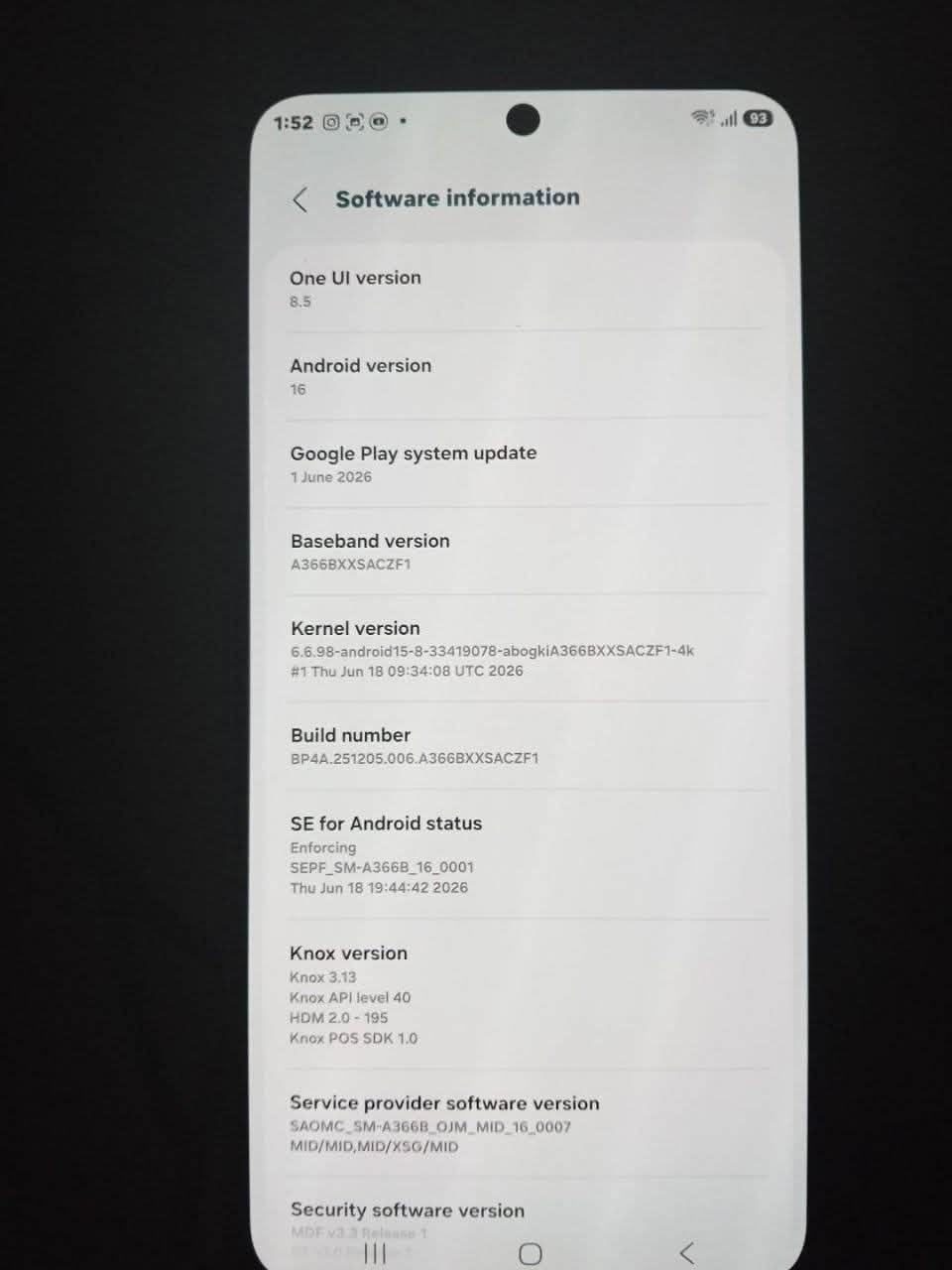 السلام عليكم عندي جهاز samsung A36 للبيع.
الجهاز نظيف يلمع بلادي ما مفتوح واي مشكلة ما بيه اشتريته قبل شهرين ب٥٥٠ وما استعملته هواي بس اتصالات وهسة اريد ابيعه ب٤٠٠ وبيه مجال حگ جيتك.
المكان تكريت مجمع بيتي.
رقمي : *********** ( بيه واتساب )
لا تكسر بسعر الجهاز اذا ما تريد تشتري اعبر المنشور.
