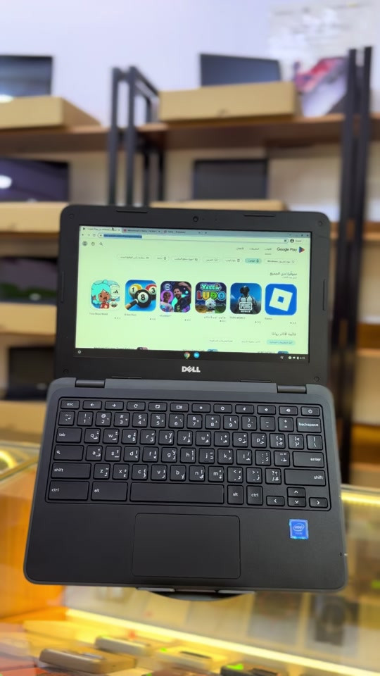 عرض خاص خمس ايام  فقط تحطيم الاسعار 🔥سعر الابتوب 60  ألف فقط والتوصيل مجاناً  لابتوب dell الاقتصادي   يجي بسعر مناسب فقط 60 الف توصيل مجاني وبمواصفات دراسية وتصفح للانترنت يحتوي على نضام ويندوز العاشر  نسبة النضافة 95٪؜ مع ضمان اسبوع فحص  في حال وجود اي خلل مصنعي يتم استبدال القطعة  نضام / ويندوز 10 يجيك منصب بي الوورد والاكسل وتطبيق واتساب للحاسوب ويوتيوب  حجم الابتوب 12 Inches الكيبورد عربي انكليزي من الشركة  يحتوي على منفذ usp عدد ٢ يحتوي على منفذ hdmi لربط الابتوب على التلفاز  يحتوي على منفذ للرام ومنفذ هيدفون اواكس يجي بذاكرة 16 گيكا مع امكانية اضافة رام خارجي  البروسسر / Intel Celeron N3060 with Intel HD Graphics 400 (1.6 GHz, up to 2.48 GHz, 2 MB cache, 2 cores) الرام / 4 الصنع شركة dell يحتوي على دبل سبيكر واضح جدا  بطارية 10000 ملي امبير تشغل من ٣ الى ٤ ساعات للحجز رقمك وعنوانك  عنوان مكتبنه/بغداد  الحريه قرب العياده الشعبيه للاستفسار: ***********
