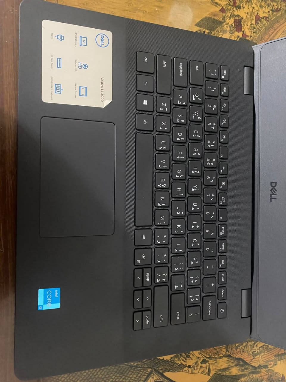 الشركة المصنعة: Dell Inc
السلام عليكم ورحمه الله وبركاته لابتوب دل للبيع جديد استخدام شهر غراضة كارتون وشاحنة كاملة الشعر 200 الف وبي مجال مكاني كوت واسط حي الحوراء ***********

 طراز الجهاز: Vostro 3400

 نظام التشغيل: Windows 11 Pro 64-bit

 المعالج (CPU): Intel Core i3-1115G4 (الجيل الحادي عشر) بسرعة 3.00GHz (4 أنوية/مسارات)

 الذاكرة العشوائية (RAM): 8 جيجابايت (8192MB RAM)

 إصدار DirectX: DirectX 12

 اسم الكمبيوتر: DESKTOP-15U3P24

 إصدار الـ BIOS: 1.43.0
