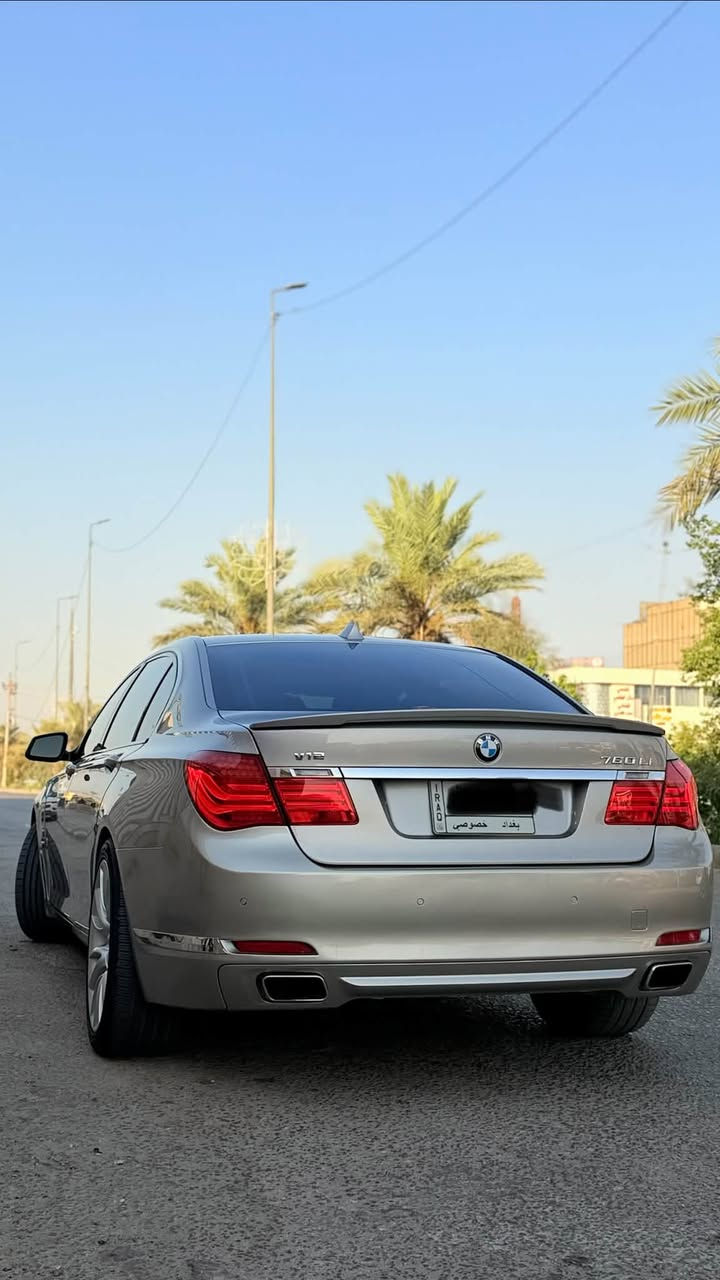 بي ام 750LI • تعديل مكينة • رقم بغداد