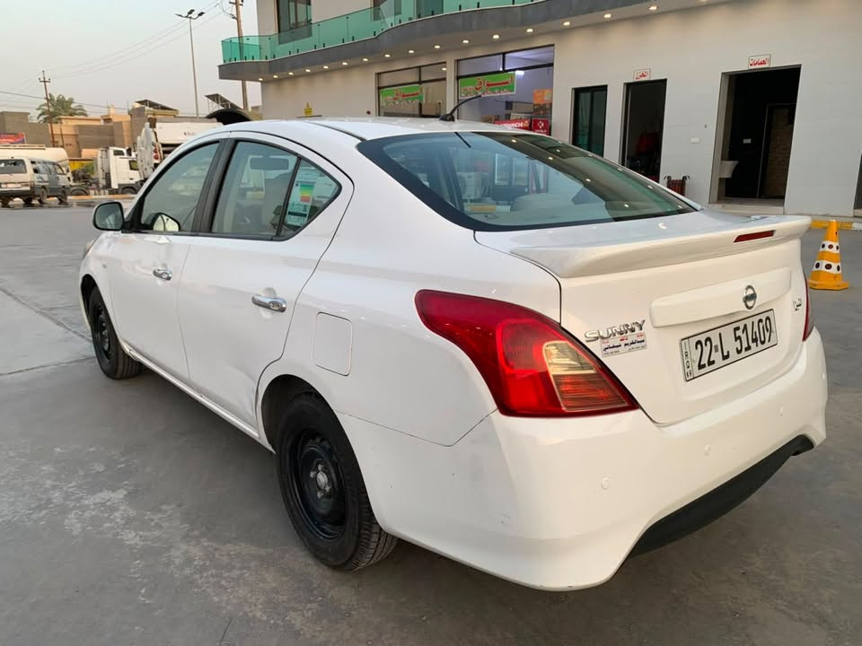 نيسان سني هندي بليته زركه موديل 2020 رقم اربيل تحويل مباشر السونار وكل تفاصيل داخل المنشور بيها بنيد مصبوغ وربع جاملغ سياره جاهزه كير ومحرك وتبريد مكفولات تخم تاير صدر جديد مابيها اي نقص السعر (93$) العنوان بغداد العامريه للاستفسار(***********) ماشيه154
