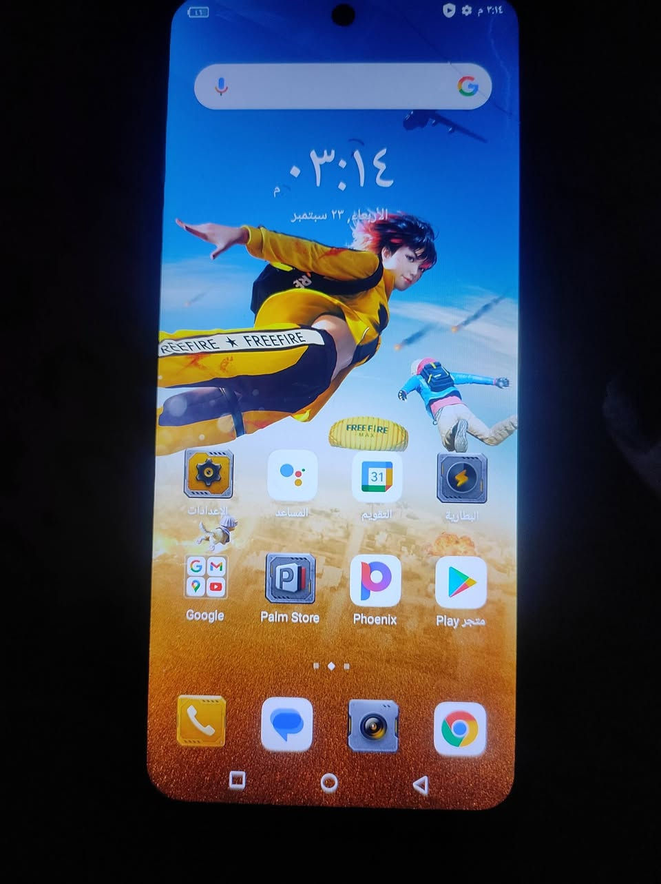 جهاز نضيف للبيع رليدته infinix.  Hot 12 Play رايدته 70ما مبدل شاشه ولا شي

نص مكتوب في الصور:
- XOS Based on Android V10.0.0 الطراز Infinix X6816 اسم الجهاز Infinix HOT 12 Play وحدة المعالجة المركزية Octa-Core Processor إصدار Android 11 الكاميرا الخلفية 13M DUAL Camera الكاميرا الأمامية 8M ROM 128.00 GB RAM 4.00 GB+2.00 GB دمج الذاكرة