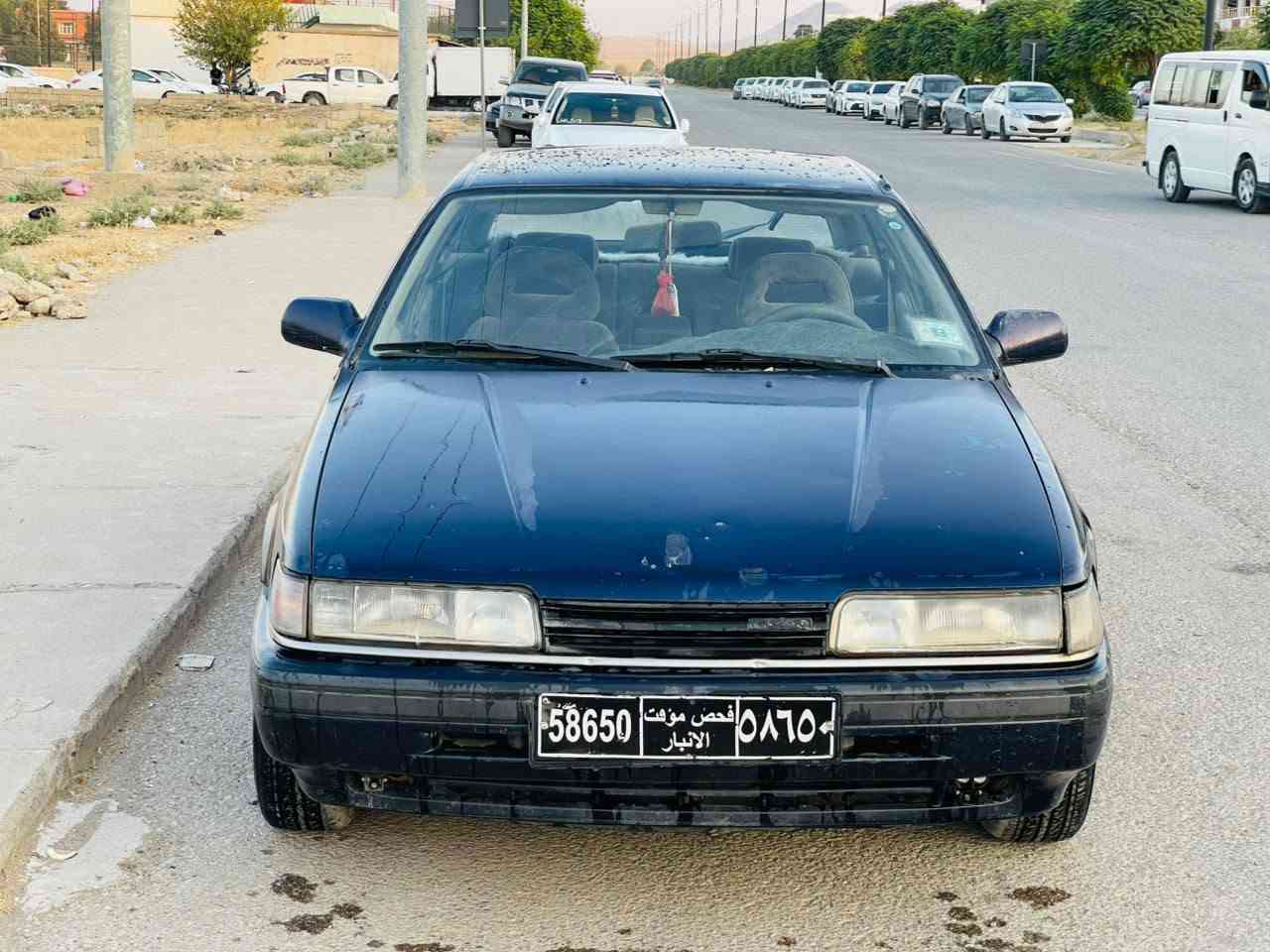 سەرەتا بەناوی خوا 
مازدا مۆدێل 1991 هەشتوبەخ ئاڕم پلاستیک سلێمان چوار جام کارەبا سڵایت  سەیارەکە بۆیاخو دەعمی نیە بەس کاڵ بوەتەوە مەزبوتو ڕێکو پێکە ویل سۆپەر گێڕو مەکینەو کارەبای بەشەرت ***********
*********** السليمانية, العراق
