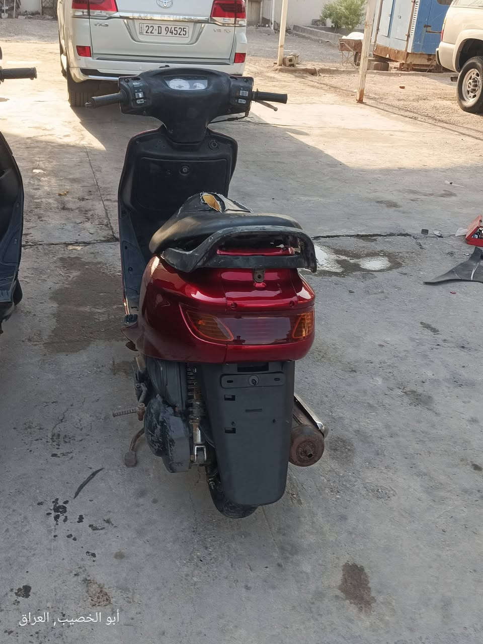دراجه فراشه للبيع رمبه مكينه ما مفتوحه دراجه سوادات كلها ختم واحد كفرات اصليه مختمه كهربائيات كلها شغلا تايرات جدد الدراجه صارلها شهر من نازله من الرمبه كلها بلاديه السعر 600 وبيها مجال العنوان البصره ابي الخصيب العوجه قرب مستشفى الصيني ***********
