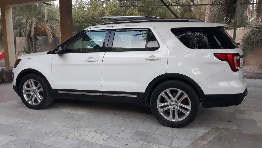 فورد اكسبلورر٢٠١٦ وارد امريكي سته سلندر3500مواصفاتXLT لون الداخ ابيض كشنات جلد تدفئة شاشة وحساسات امامية وخلفية وكامرة بصمة بدون فتحة حادثها جاملغ وبنيدرقمها ذي قارالسعر١٤٨ وبيها مجال *********** البصرة, العراق
