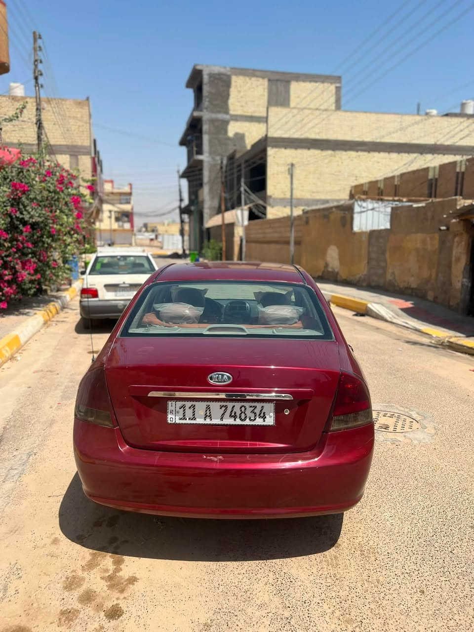 سلام عليكم
سبكترا مديل ٢٠٠٧ سياره بيها تبديل جاملغ وباب بس بدون حادث مصبوغه اثر جراد ومنضومه تبريد جديده مكينه وكير جدد لاتنقيص ولا تئخير بلنمر للبيع او مراوس ب النترا لو سوناته( بدون فرق)سعرها 73 مكاني كربلاء ***********
