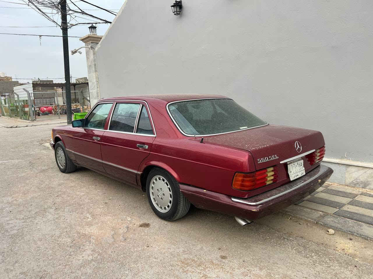 مرسيدس ٥٦٠ SEL • باب طويل • محرك 8V بلادي