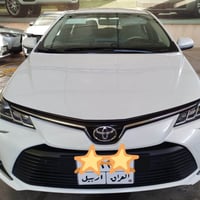 كورلا 2021 للبيع  ماشية 79700  كفالة عامة  المواصفات   بصمة  حساس امام...
