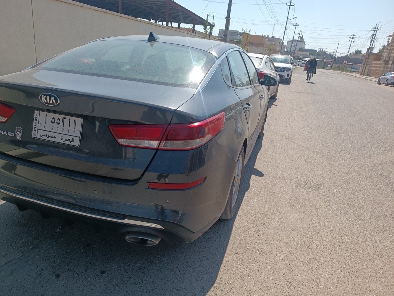 السلام عليكم 
كيا اوبتما 2019وارد امريكي 
حادثهة بنيد مبدل فقط
مكينة 2400GDI
السيارة بيه بارد شوف العين 
بيع او مراوس