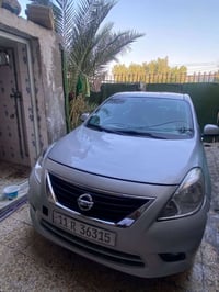 نيسان صني ٢٠١٤ لون سلفري (كير عادي كير عادي كير عادي )  سنترلوك بصمة ت...