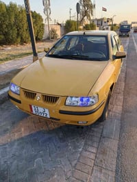 سمند موديل 2010 كير ومكينه خير من الله مصفره هيئة وغرامات حدادية جديده...
