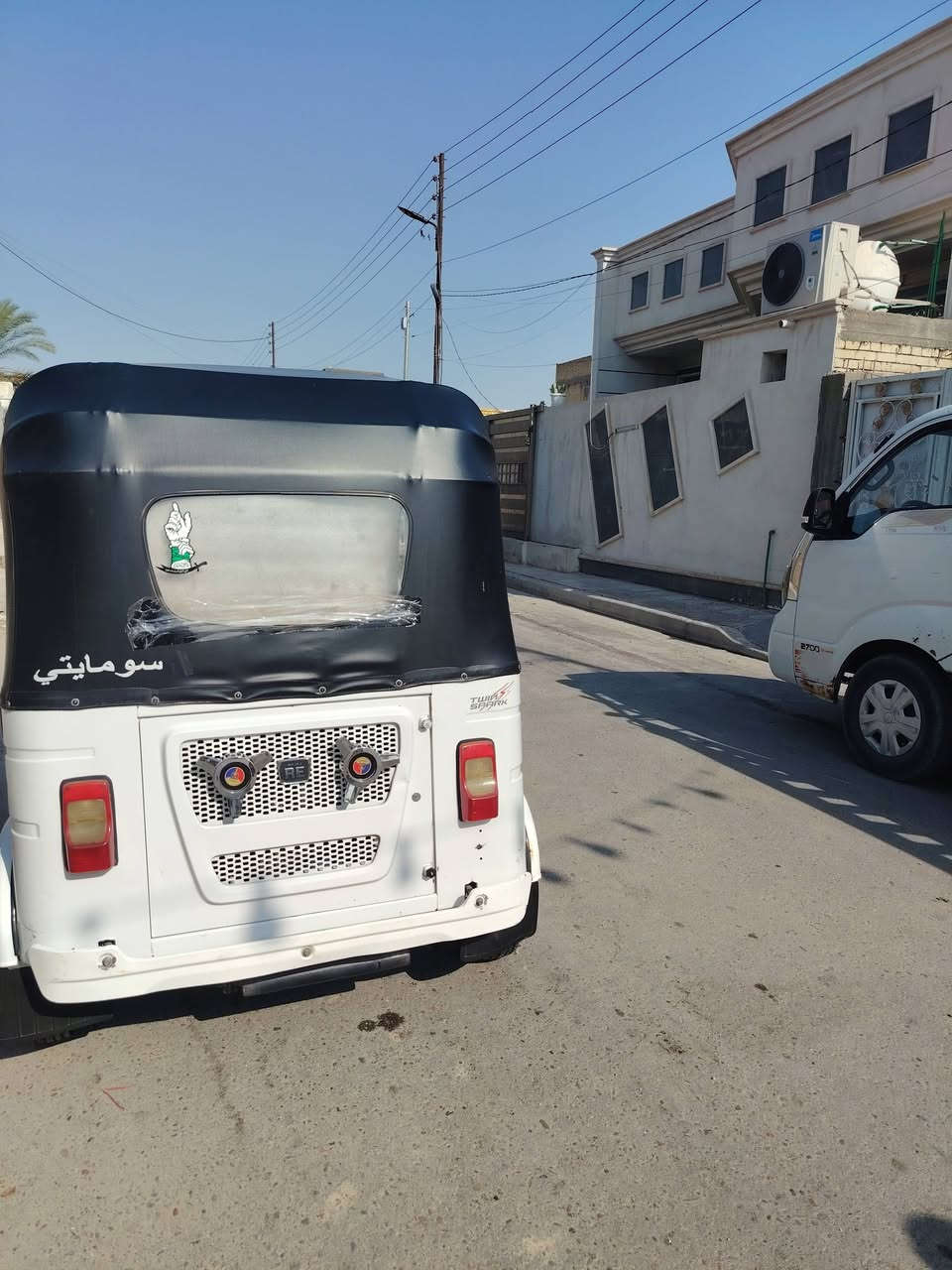 سلام عليكم
تك تك للبيع مديل 22 كفاله عامه مكينه اكسل كشر كفاله تك تك نضيفه الله يشهد رقم بغداد تحويل ثاني يوم 
عنوان بغداد حي النصر 
***********
