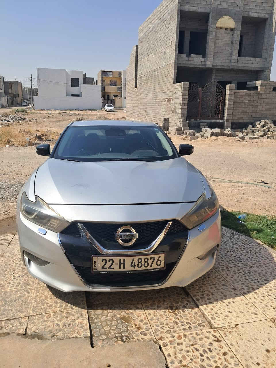 نيسان مكزيما ٢٠١٧فول مواصفات بصمه كشن كهرباء كامره بلادي ظرر فقط بنيد بدون دواخل كما موضح بالصوره السعر ١٠٧وبيها شويه مجال للاتصال*********** مكاني تكريت الديوم.
