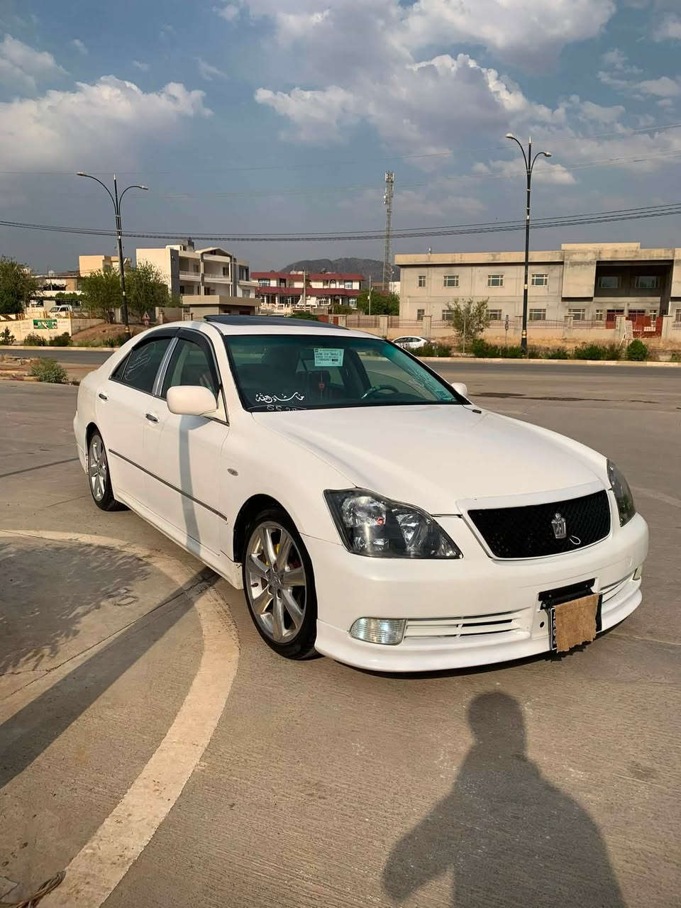 سەرتا بەناوی خوای گەورە
Toyota crown shahena
GRS 182 
بڕاوە بڕاوە
 فول مواسەفات
 سلاید
کوشن  جلدو هیتەر 
دینگەی ئیستیل
کۆدی و بارکۆدی وەرگیراوەتەوە 
بێدوکەڵ
 کامل مەسرەف بێچال و قوپ نمونە لەجوانی بەس ماشەڵای دەوێ تەقەوڕەقە بەشەرت 

٥٩گەڵاو ماجالێکی کەم 
شوێن ڕانیە 
***********

