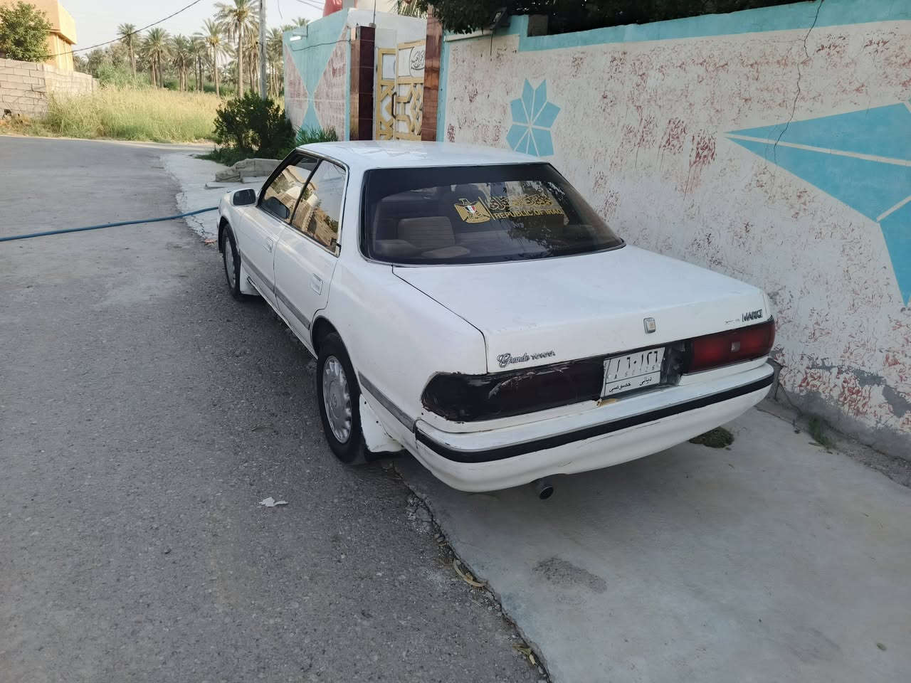 سلام عليكم مارك شطح موديل 1991 سياره كامله تخم تاير غرفه جديده دشبول جديد صدر امامي خلفي جديد كهربائيات كله شغاله سياره كير محرك جديد سنويه 2029 سياره رقم ديالى مكان ديالى شهربان سياره حلوه للتواصل مع صاحب السياره *********** السعر 34وبيه مجال للشراي

