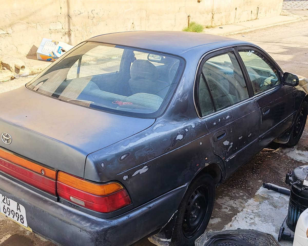 كورلا للبيع
موديل: 1993
رقم ديالى مشروع وطني بسمي 
كير ومكينة خير من الله 
السعر : ( 48 ) وبي مجال 
عنواني : ديالى المقدادية
للستفسار : ***********
