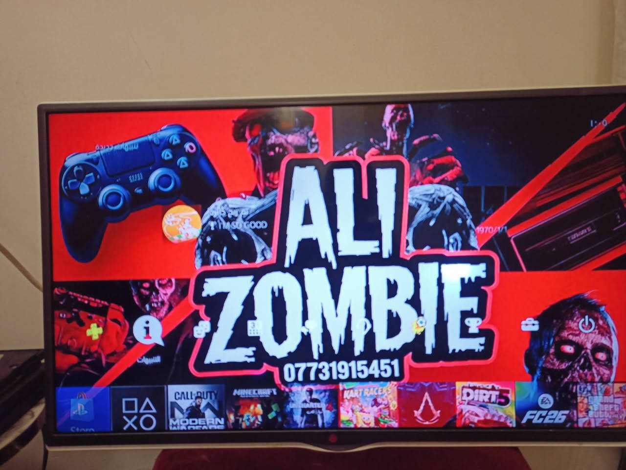 للبيع 150 بي مجال المكان كربلاء قرب مستشفى الكفيل

نص مكتوب في الصور:
- ALI ZOMBIE ***********