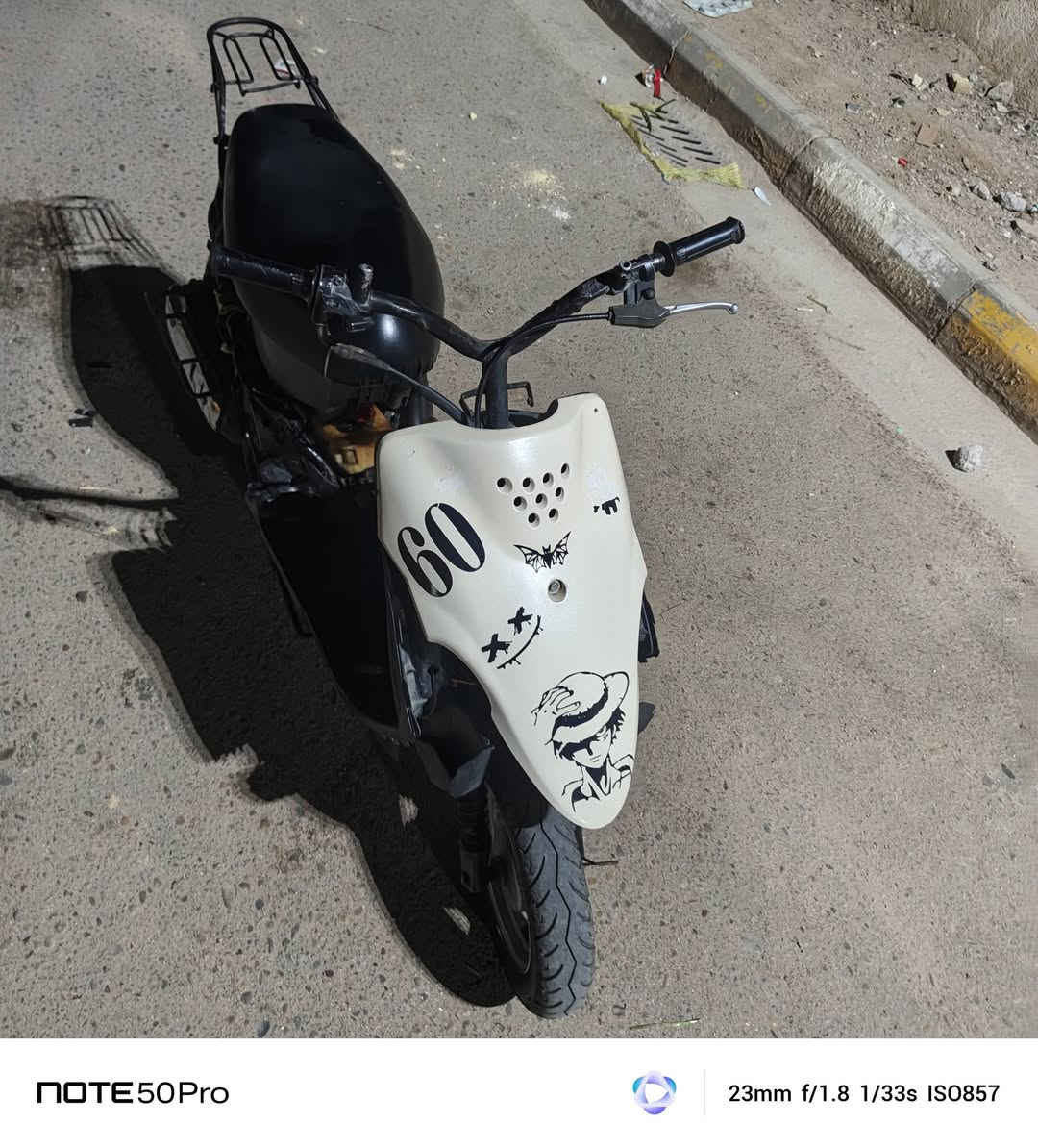 سلام عليكم دراجه يوماهاا ام 9حربي فحل مكينه مادري بيهاا مفتوحه او لا الله شاهد دراجه حلوه وناااعمه خرسه مابيهاا اي صوت كابريته بلاديه توايرهاا نضاف شلعه ومعدل طير شرط فوك 60 تجي وشوف بعينك عنواني ميسان العماره حولي الاف دار سعره 180وبيهاا مجال قليل  *********** وتساب فقط

نص مكتوب في الصور:
- NOTE50Pro 23mm f/1.8 1/50s ISO857
- NOTE50Pro 23mm f/1.8 1/33s ISO857
- NOTE 50 Pro 23mm f/1.8 1/33s ISO1567
- NOTE50Pro 23mm f/1.8 1/33s ISO926
- NOTE 50 Pro 23mm f/1.8 1/33s ISO1623
- NOTE50Pro 23mm f/1.8 1/33s ISO1124