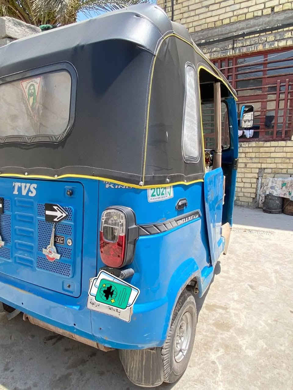 سلام عليكم تكتك TVS للبيع موديل 2021 رقم ميسان سعرها مناسب الشراي يتصل العماره حي الحسين  ***********⁩
