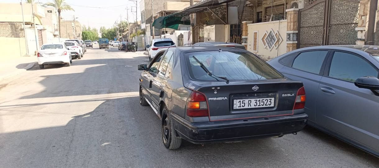 نيسان بريميرا 1994 مكينة 2000 كير عادي مكينة خير من الله كير حلو كلج قبل 4 ايام شادة صدر نص عمر رقم انكليزي انبار صار شهر من شديتة بسمي السيارة تبريدة شرط تجرش  تخم. تاير مكاني بغداد سبع ابكار  سعرة 35 وبي مجال بيع او مراوس 
***********
