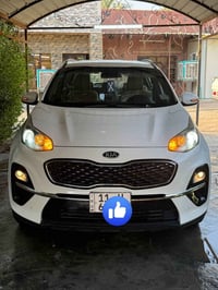 لبيع كيا سبورتج موديل 2019 خليجي لون ابيض ماشية 84 الف حقيقي   رقم بغد...